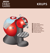 Krups NESCAFE Dolce Gusto Melody 2 User Manual