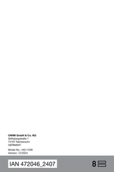 Parkside 472046 2407 Operation And Safety Notes