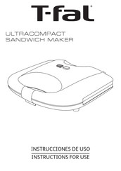 T-Fal SM2111MX Instructions For Use Manual
