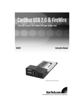 StarTech.com CB2U2F Instruction Manual