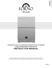 Forno FDRBI1838-24S Instruction Manual