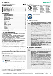 elobau 153V6206 Translation Of Original Operating Manual