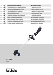 GÜDE FS 18-401-30 Translation Of The Original Operating Instructions