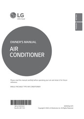 LG AK-W060GH00 Owner's Manual