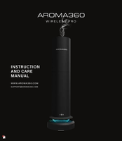 Aroma360 WIRELESS PRO Instruction And Care Manual