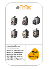 FinTec LORA Loko MH Instructions For Use Manual