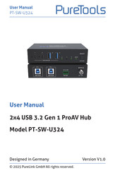 PureTools PT-SW-U324 User Manual