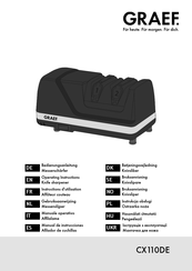 Graef CX110DE Operating Instructions Manual