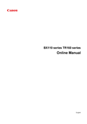 Canon MAXIFY BX110 Series Online Manual