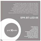 GMB Audio SPK-BT-LED-05 User Manual