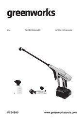 GreenWorks PC24B00 Operator's Manual