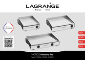 Lagrange Plancha Pro 219201 Manual