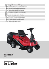 GÜDE GAR 602 M Translation Of The Original Operating Instructions
