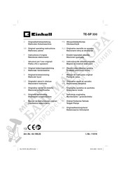 EINHELL TE-SP 330 Original Operating Instructions