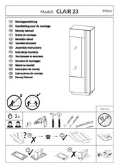 Sofa und Co CLAIR 23 Assembly Instructions Manual