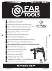 Far Tools PP 900D Original Manual Translation