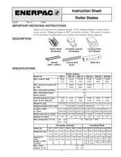 Enerpac ER-1 Instruction Sheet