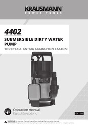 KRAUSMANN 4402 Operation Manual