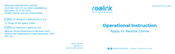 Reolink Chime Operational Instruction