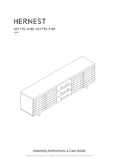 hernest Ingrid HEFTTS-8180 Assembly Instructions And Care Manual