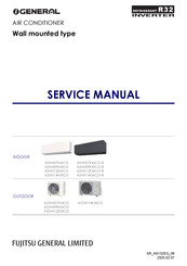 Fujitsu GENERAL ASHH14KMCG-B Service Manual