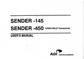 ADI SENDER-450 User Manual