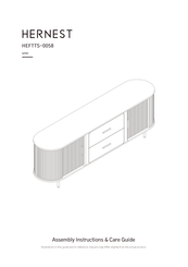 hernest Rolf HEFTTS-0058 Assembly Instructions And Care Manual