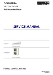 Fujitsu GENERAL ASGH36KMTA-R Service Manual