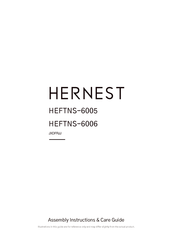 hernest Tristan HEFTNS-6005 Assembly Instructions And Care Manual