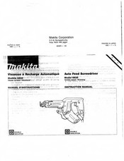 Makita 6830 Instruction Manual