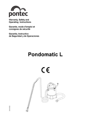 Pontec Pondomatic L Warranty, Safety And Operating Instructions