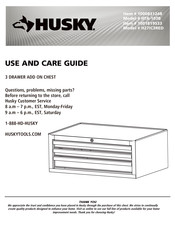 Husky 1000831248 Use And Care Manual