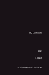 Lexus LX600 2024 Owner's Manual