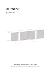 hernest Marisol HEFTTS-8166 Assembly Instructions And Care Manual