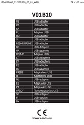 Emos V01B10 Manual