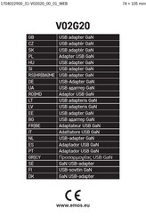 Emos V02G20 Manual