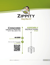Zippity Concord ZP19081 Assembly Instructions Manual
