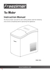 Freezimer DIM-20A Instruction Manual