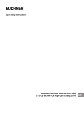 EUCHNER CTS-C1-BP-CC-FLX-AP-VSA-167917 Operating Instructions Manual