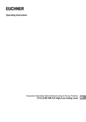 EUCHNER CTS-C2-BR-CC-FLX-AP-VSA-174018 Operating Instructions Manual