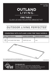 FMI Outland Living ACC-550 Assembly/Installation Instructions