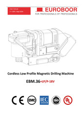 Euroboor EBM.36+LP/P-18V User Manual