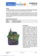 Melexis ProximaRF MLX90129 User Manual