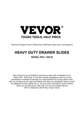 VEVOR 5301Z Manual
