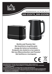 HOMCOM 800-232V70 Instructions Manual
