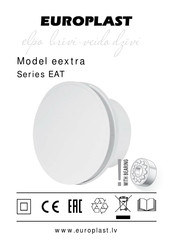 Europlast eextra EAT Series Instruction Manual