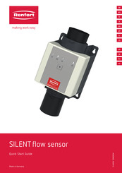 Renfert SILENT flow sensor Quick Start Manual