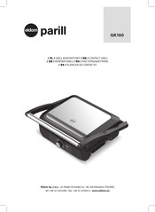Eldom parill GK160 Manual