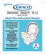 Graco SnugRide Click Connect 35 LX Instruction Manual