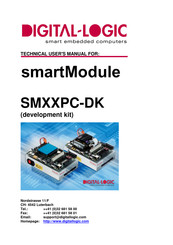 DIGITAL-LOGIC smartModule SMXXPC-DK Technical  User's Manual